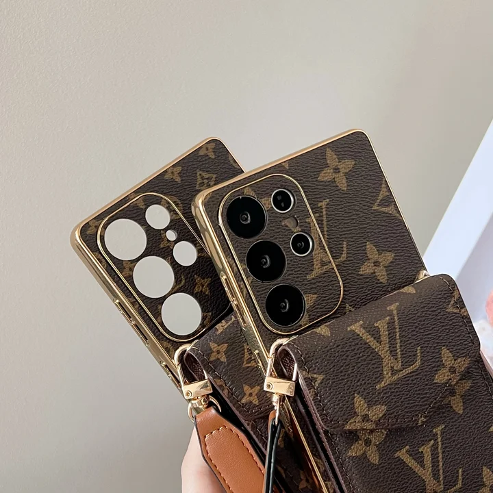 ゴールド縁 電気メッキ Galaxy S24 ケース